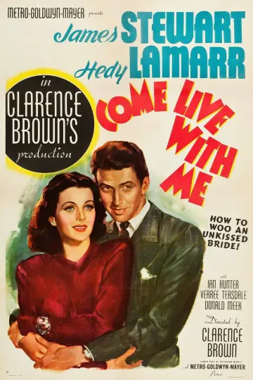Plakat do filmu "Come Live with Me" #981172