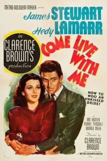 Plakat do filmu "Come Live with Me" #981174