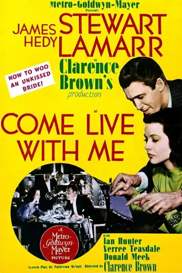 Plakat do filmu "Come Live with Me" #981175