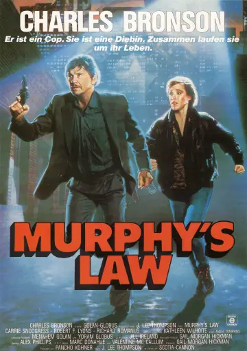 Plakat do filmu "Prawo Murphy