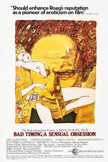 Plakat do filmu "Bad Timing" #1105138