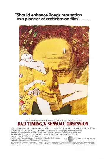 Plakat do filmu "Bad Timing" #1105141