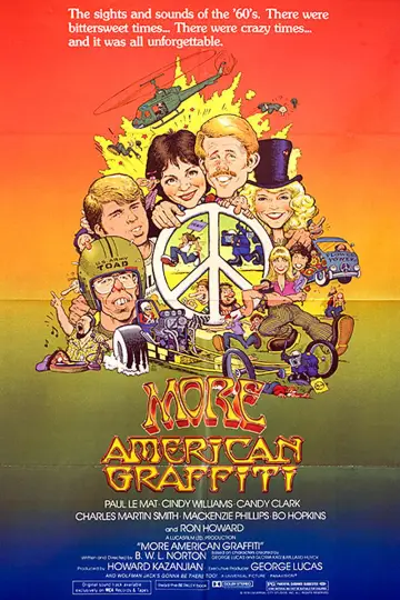 Plakat do filmu "Więcej amerykańskiego graffiti" #1081325
