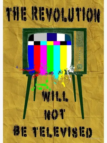 Plakat do filmu "La revolución no será televisada" #1144945
