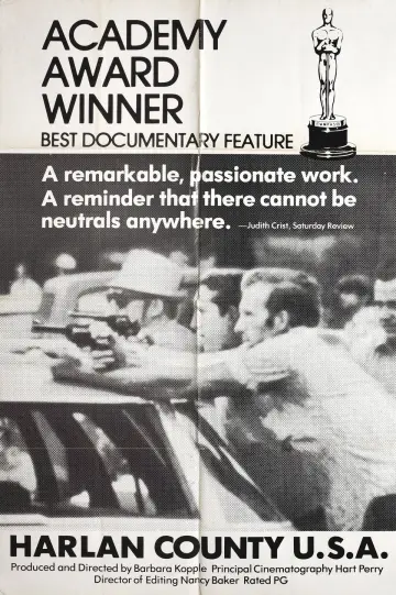 Plakat do filmu "Harlan County U.S.A." #1525994