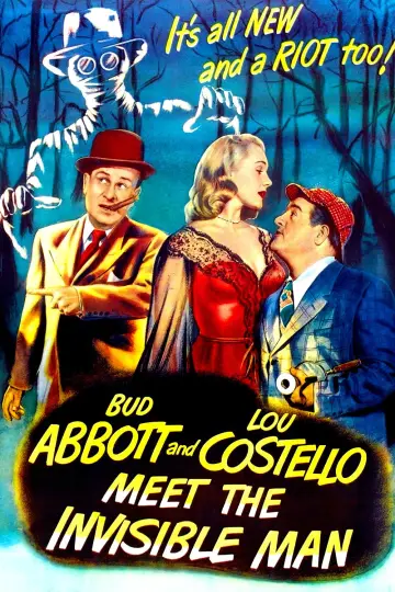 Plakat do filmu "Bud Abbott and Lou Costello Meet the Invisible Man" #1065474