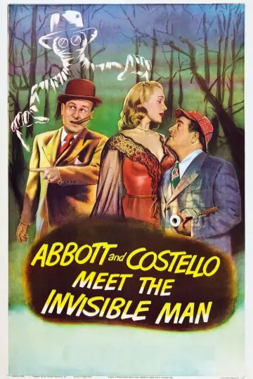 Plakat do filmu "Bud Abbott and Lou Costello Meet the Invisible Man" #1065482