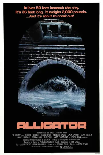Plakat do filmu "Aligator" #345961