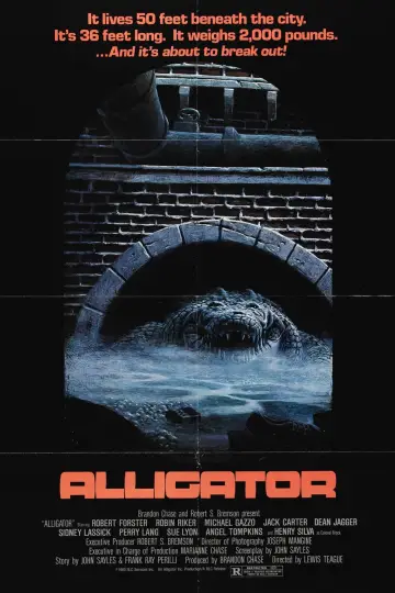 Plakat do filmu "Aligator" #345966