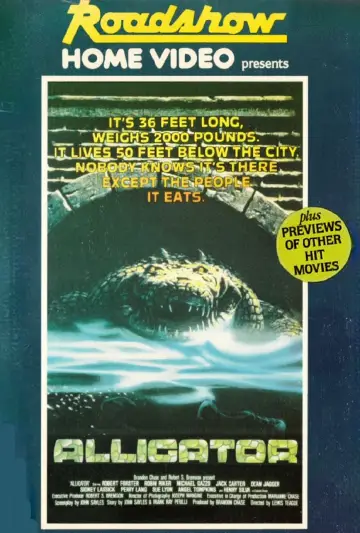 Plakat do filmu "Aligator" #345971