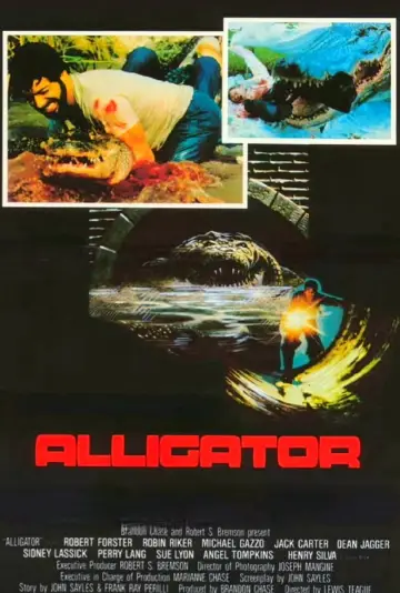 Plakat do filmu "Aligator" #345972