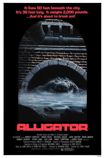 Plakat do filmu "Aligator" #345973