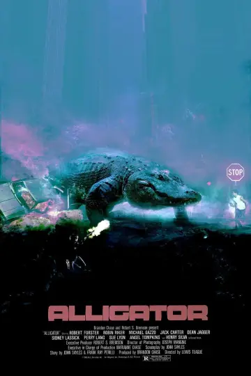 Plakat do filmu "Aligator" #345975