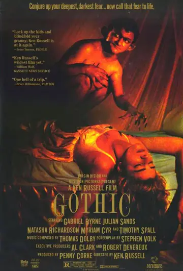 Plakat do filmu "Gothic" #1136282