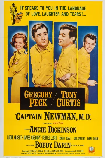 Plakat do filmu "Captain Newman, M.D." #1573750