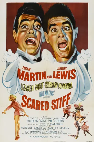 Plakat do filmu "Scared Stiff" #1126400