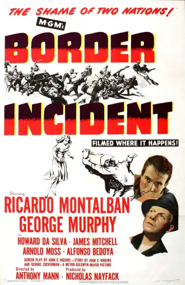 Plakat do filmu "Border Incident" #1096156