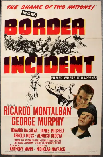 Plakat do filmu "Border Incident" #1096161