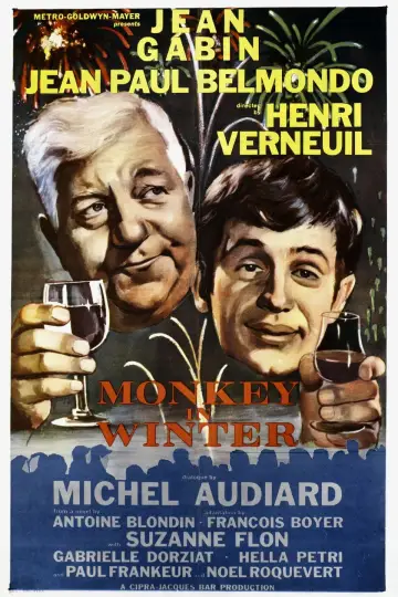 Plakat do filmu "Un singe en hiver" #1118215
