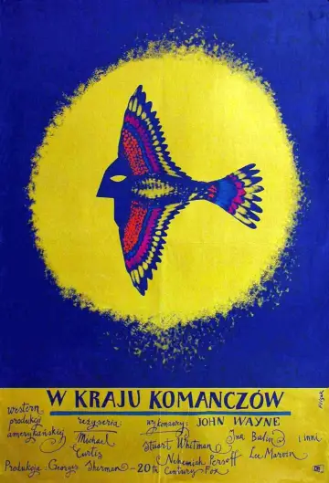 Plakat do filmu "W kraju Komanczów" #357032