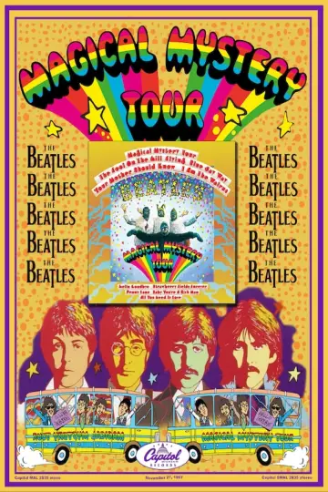 Plakat do filmu "Magical Mystery Tour" #1034050