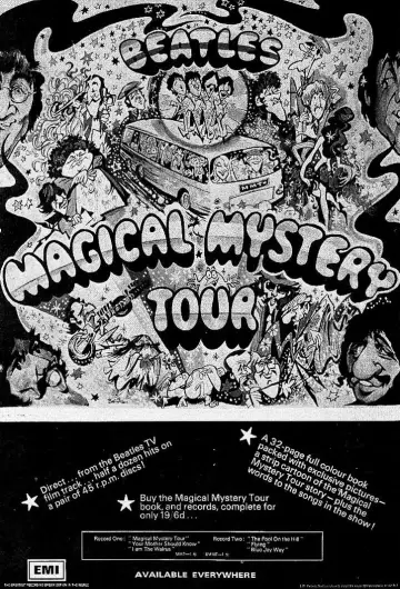 Plakat do filmu "Magical Mystery Tour" #395779