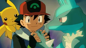 Zasłona do filmu "Pokémon: Mew i bohater na fali - Lucario!" #883989