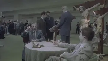 Zasłona do filmu "Pieśni z drugiego piętra" #1082080