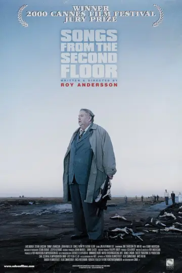 Plakat do filmu "Pieśni z drugiego piętra" #1082089