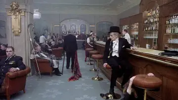 Zasłona do filmu "Pieśni z drugiego piętra" #1762734
