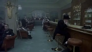 Zasłona do filmu "Pieśni z drugiego piętra" #1762735