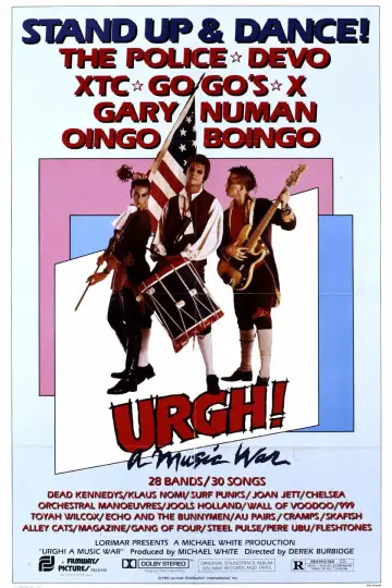 Plakat do filmu "Urgh! A Music War" #1533375
