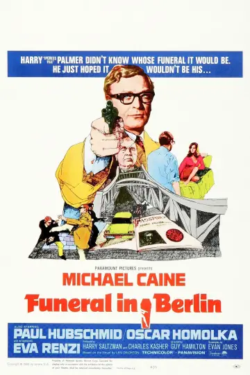 Plakat do filmu "Pogrzeb w Berlinie" #364778