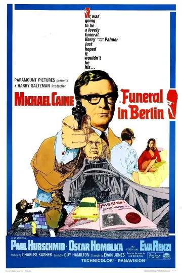 Plakat do filmu "Pogrzeb w Berlinie" #364779