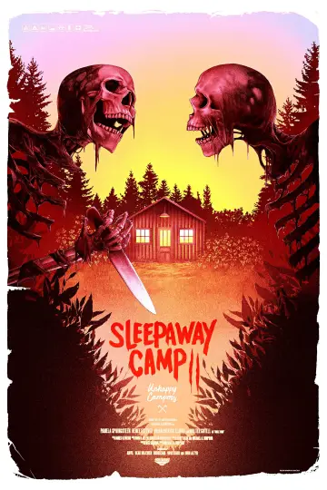Plakat do filmu "Uśpiony obóz 2: Smutni obozowicze" #1047486