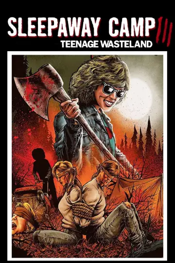 Plakat do filmu "Uśpiony obóz 3: Nastoletnie odpady" #1058876