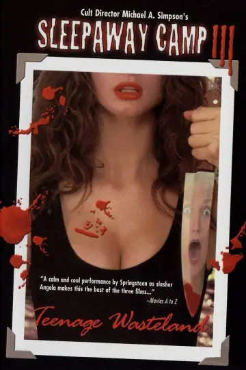 Plakat do filmu "Uśpiony obóz 3: Nastoletnie odpady" #1058881