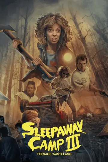 Plakat do filmu "Uśpiony obóz 3: Nastoletnie odpady" #1058887