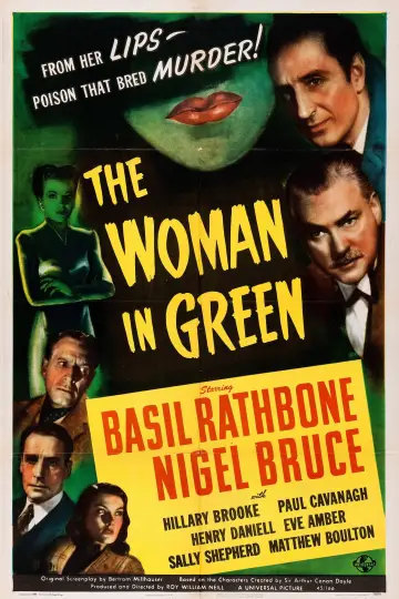 Plakat do filmu "The Woman in Green" #1092460