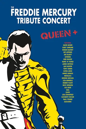 Plakat do filmu "The Freddie Mercury Tribute Concert" #1789470