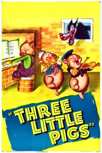 Plakat do filmu "Trzy małe świnki" #148759