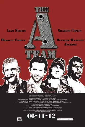 Plakat do filmu "Drużyna A" #383643