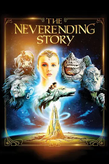 Plakat do filmu "Niekończąca się opowieść" #70753