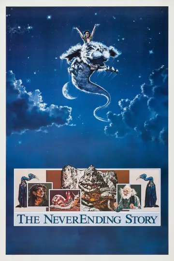 Plakat do filmu "Niekończąca się opowieść" #70754