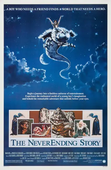 Plakat do filmu "Niekończąca się opowieść" #70765