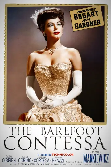 Plakat do filmu "Bosonoga Contessa" #1049081
