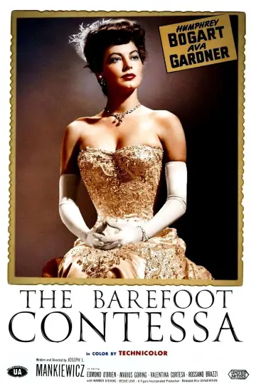 Plakat do filmu "Bosonoga Contessa" #1049083