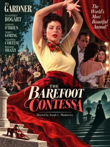 Plakat do filmu "Bosonoga Contessa" #1649953