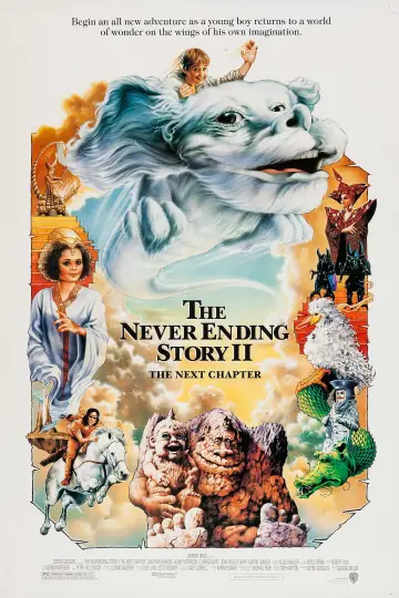 Plakat do filmu "Niekończąca się Opowieść II: Następny Rozdział" #338444
