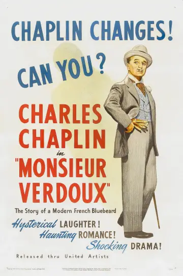 Plakat do filmu "Pan Verdoux" #187112